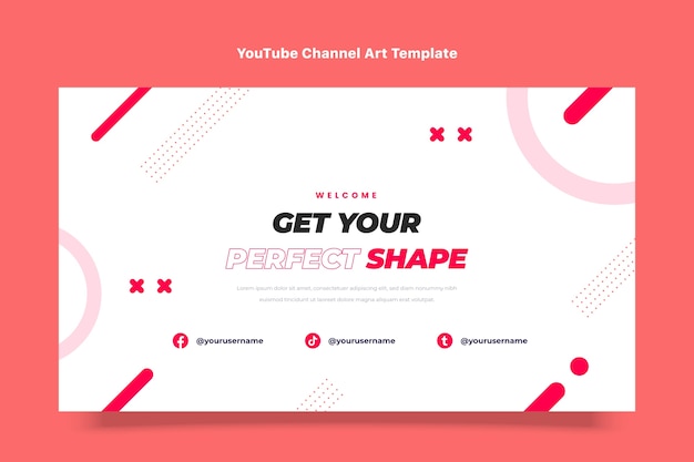 Arte del canale youtube flat fitness