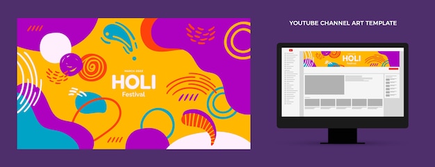 Arte del canale youtube holi disegnato a mano