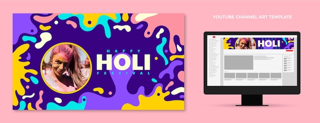 Arte del canale youtube holi disegnato a mano