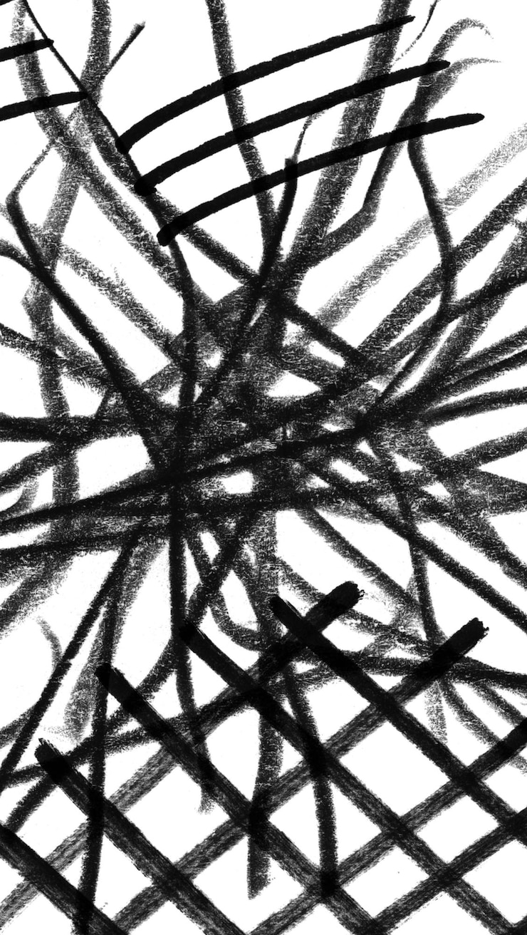 Vettore gratuito astratta scribble sfondo