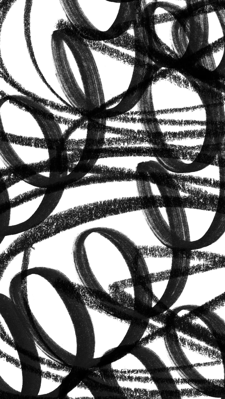 Vettore gratuito astratta scribble sfondo