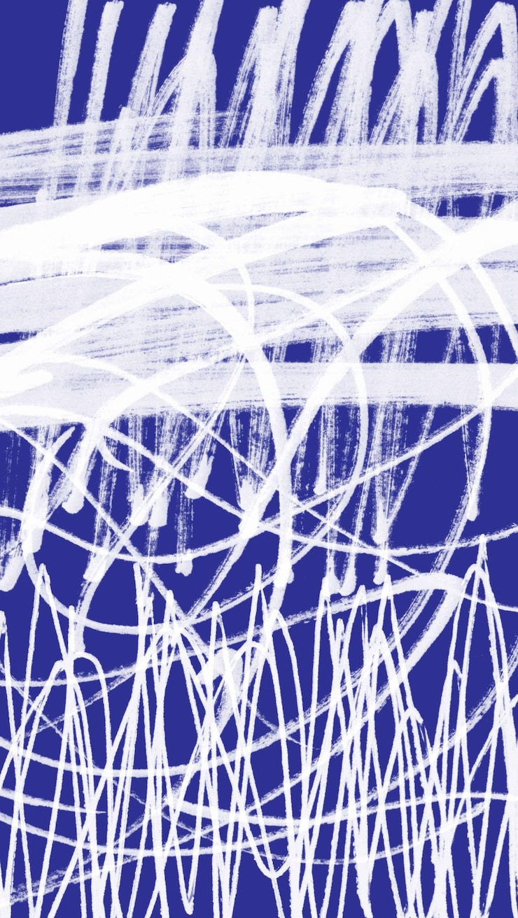 Vettore gratuito astratta scribble sfondo