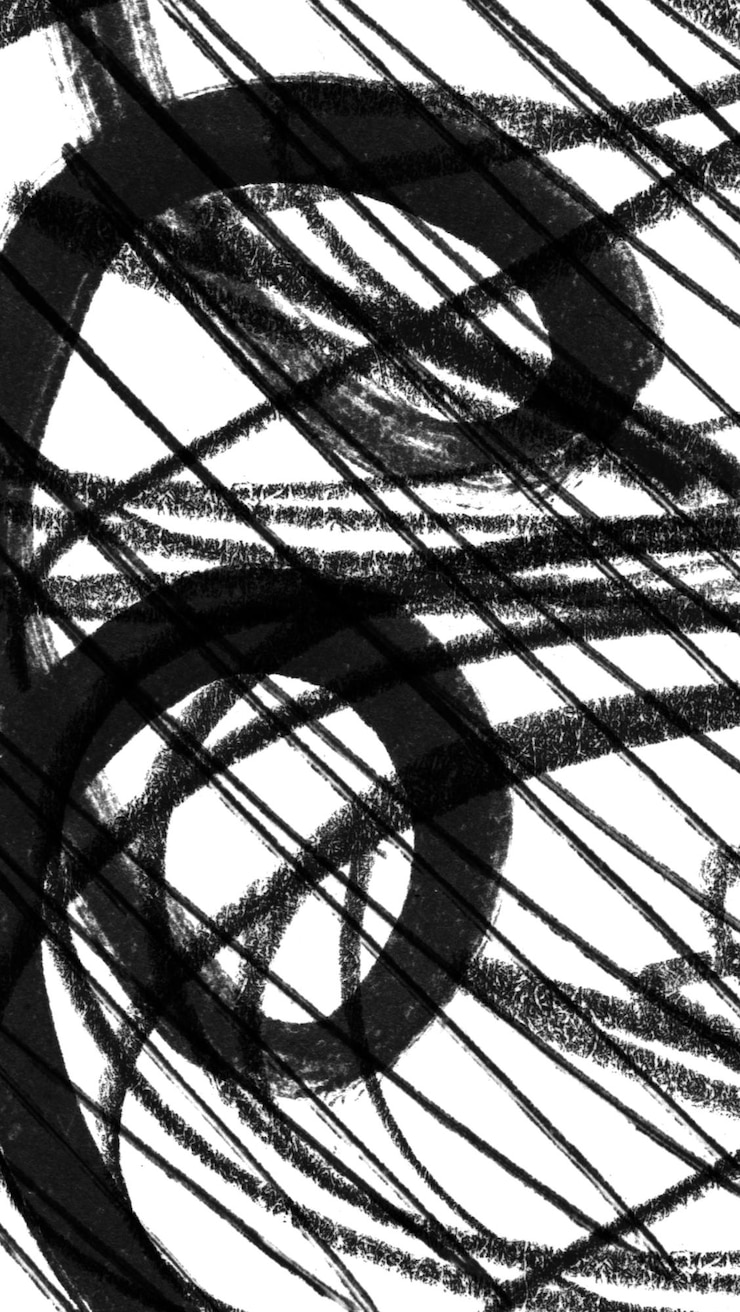 Vettore gratuito astratta scribble sfondo