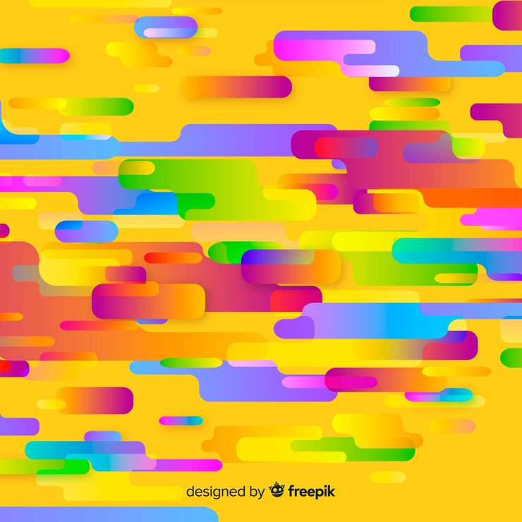 Vettore gratuito astratto sfondo colorato a forma di