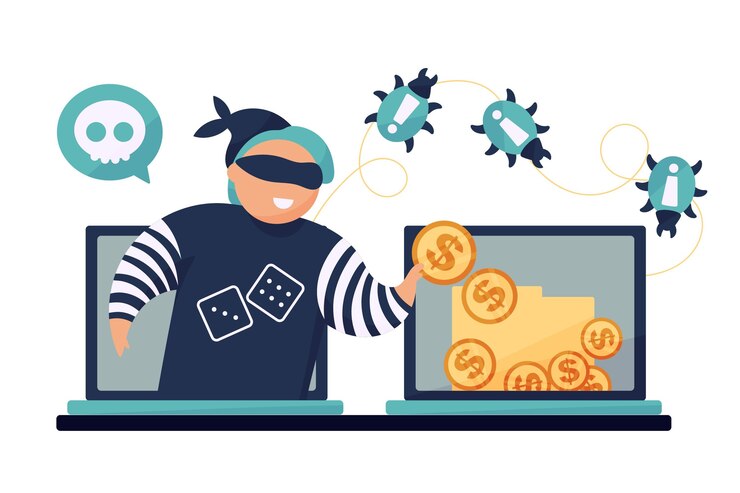 Vettore gratuito attività di hacker