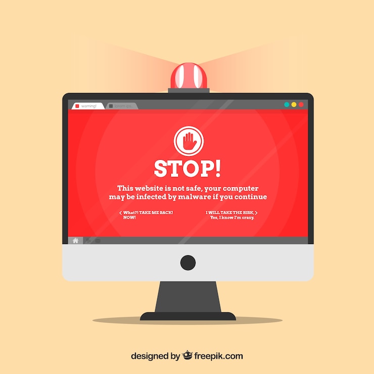 Vettore gratuito avviso pop-up con design piatto