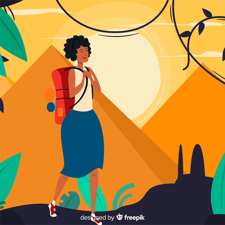 Vettore gratuito background di viaggio