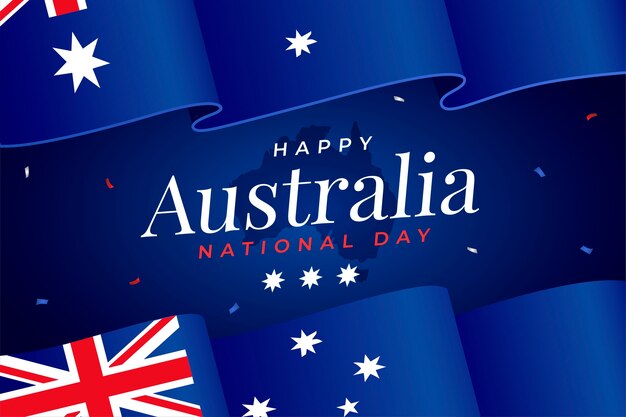 Background per la celebrazione della giornata nazionale australiana