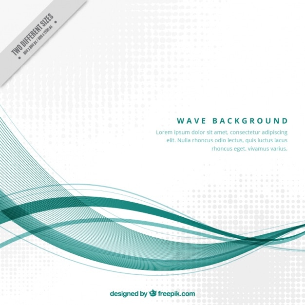 Vettore gratuito background tecnologico con forme ondulate