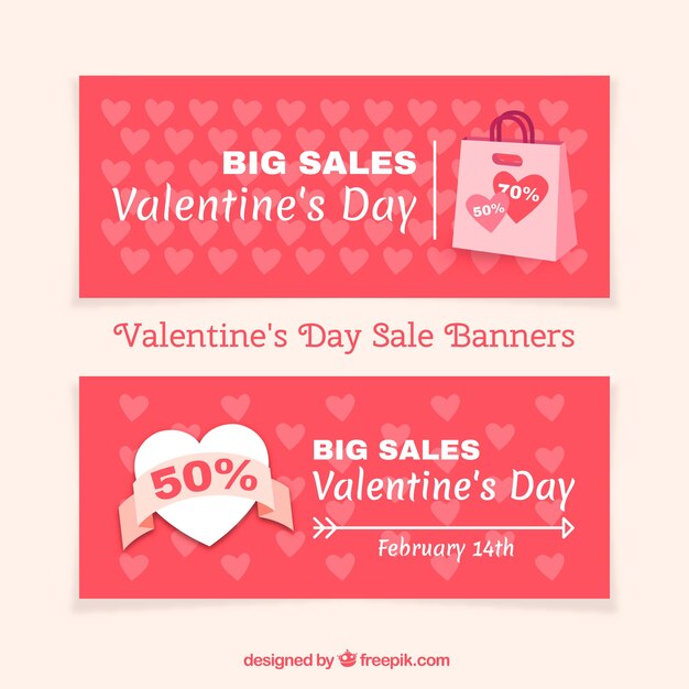 Bandiere rosse per la vendita di San Valentino