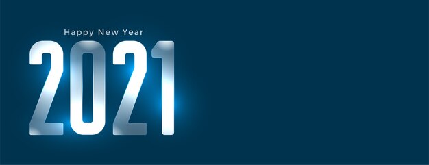 Banner brillante felice anno nuovo con lo spazio del testo