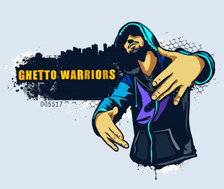 Vettore gratuito banner con carattere umano disegnato a mano