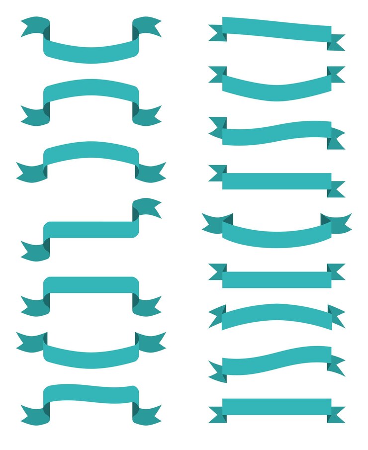 Vettore gratuito banner di scorrimento blu.