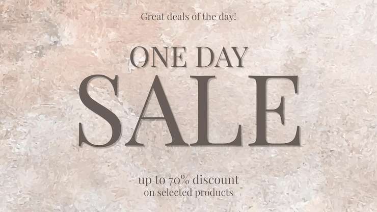 Vettore gratuito banner pubblicitario estetico promozionale di vettore del modello di acquisto di vendita di moda