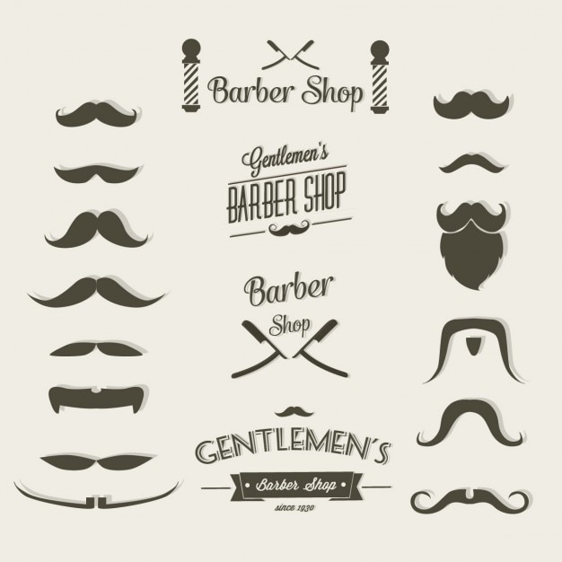 Vettore gratuito barber shop