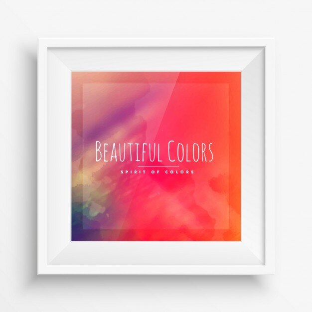 Vettore gratuito bei colori astratto