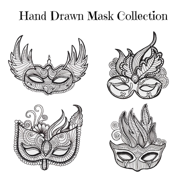 Bella collezione di maschere