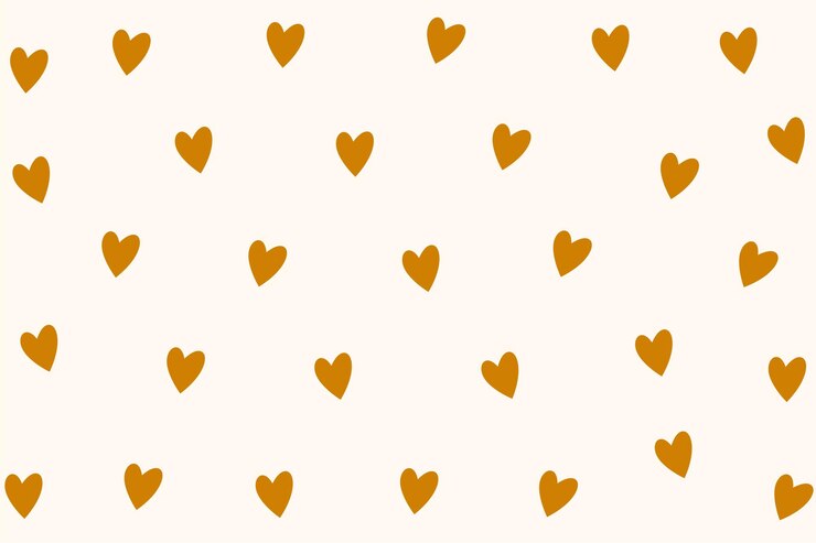Vettore gratuito bellissimo modello di cuore d'oro con un bel messaggio