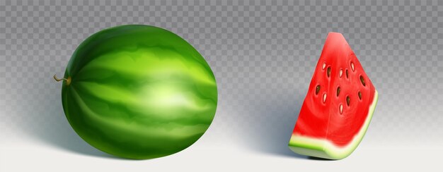 Berry di cocomero e set di pezzi