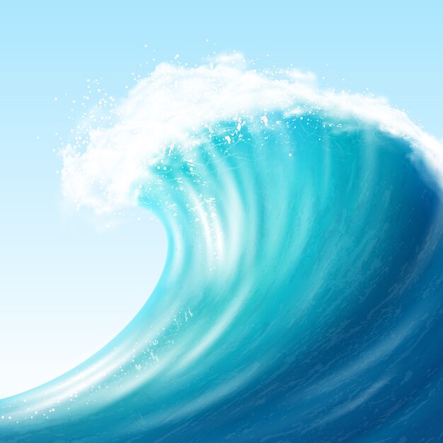 Big Wave realistico