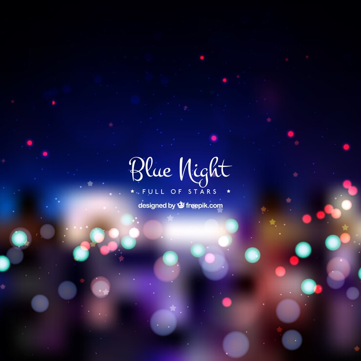 Vettore gratuito bokeh blurred sfondo luminoso
