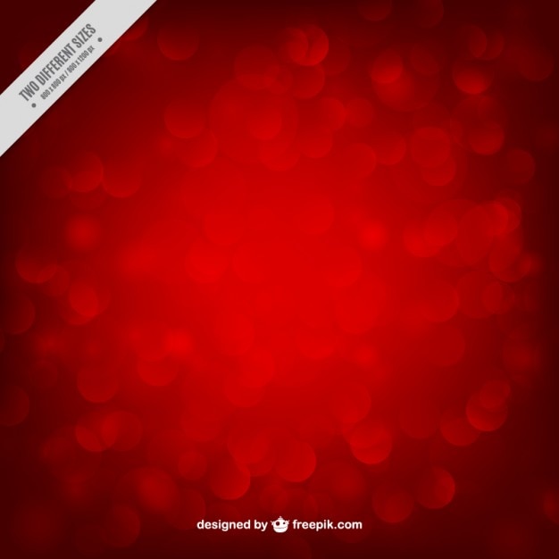 Vettore gratuito bokeh sfondo rosso