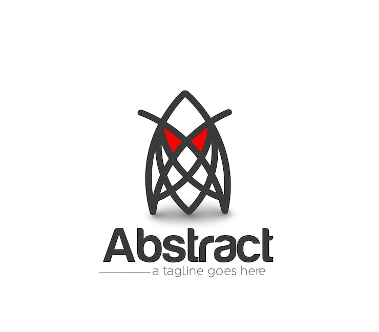 Vettore gratuito branding identity corporate una progettazione vettoriale del logo modello