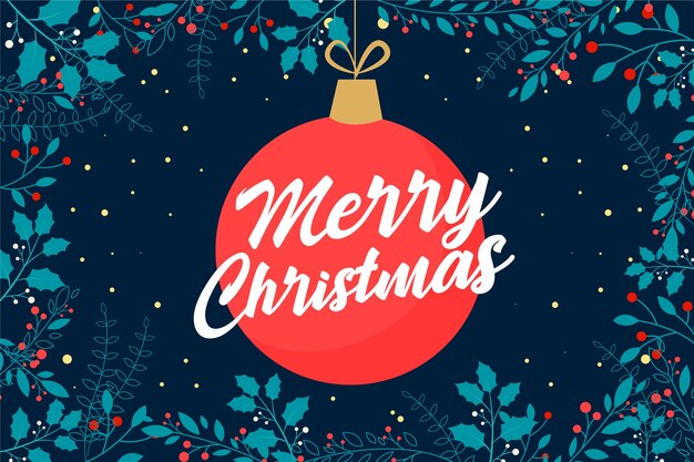 Buon natale sfondo concept