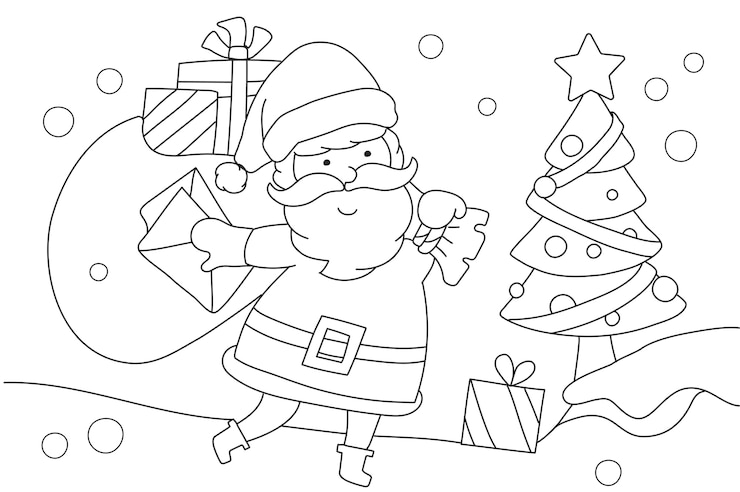 Vettore gratuito buon natale vettoriale