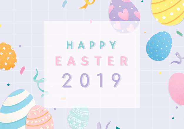 Buona Pasqua 2019 card design