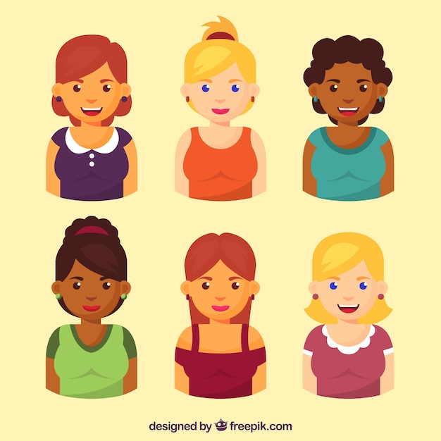 Callection di avatar felici avatars
