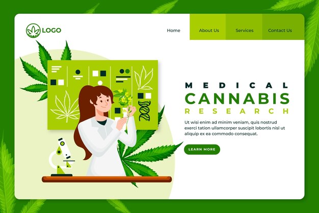 Cannabis medica - pagina di destinazione
