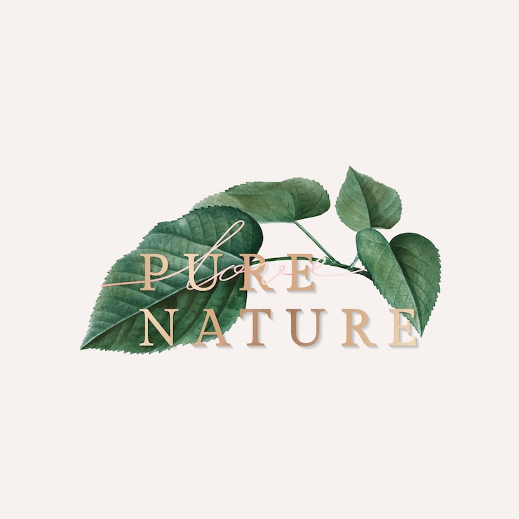 Vettore gratuito carta da parati natura pura