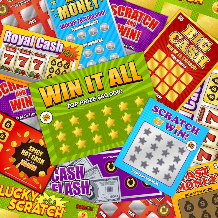 Vettore gratuito carte della lotteria