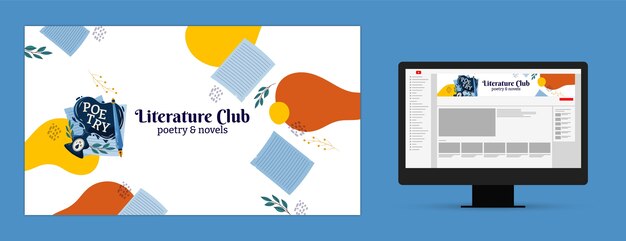 Club del libro di letteratura canale youtube art