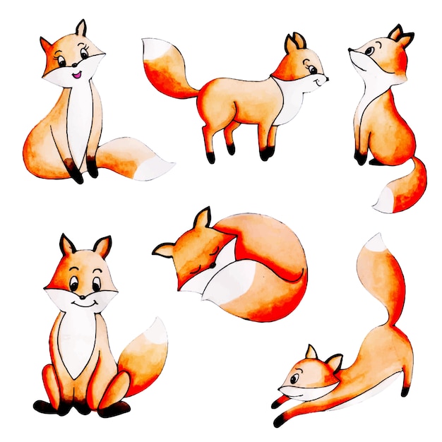 Collezione Cute Autumn Autumn Fox