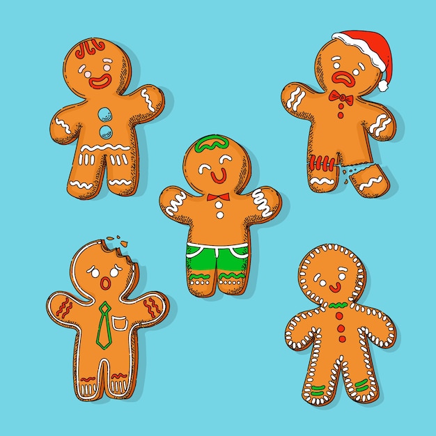 Collezione di biscotti uomo Gingerbread