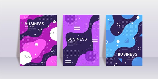 Collezione di copertine di design di Memphis