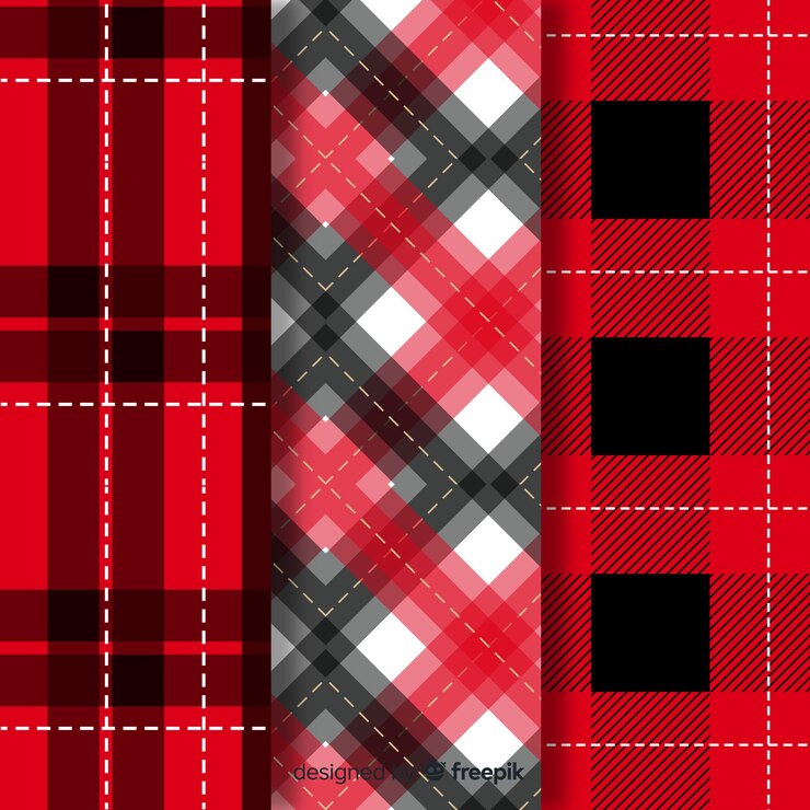 Vettore gratuito collezione di design piatto bufalo rosso design