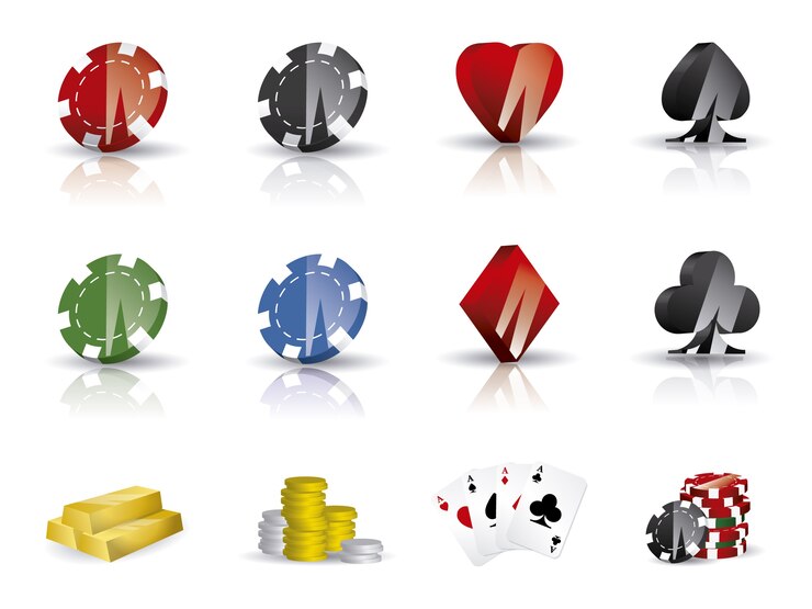 collezione di icone di casinò