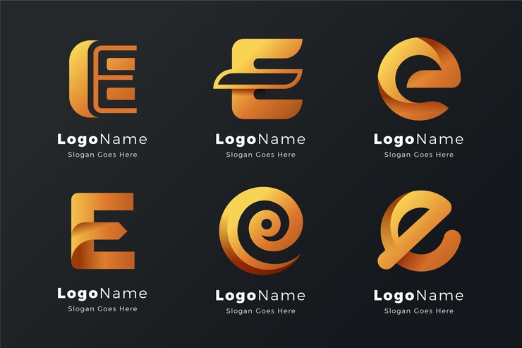 Vettore gratuito collezione di logo lettera e alfabetica