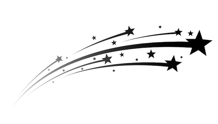 Vettore gratuito collezione di stelle scintillanti elemento di progettazione dell'icona