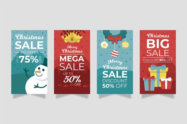 Collezione di storie di Natale in vendita su Instagram
