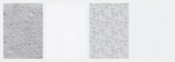 Vettore gratuito collezione di texture di carta astratta