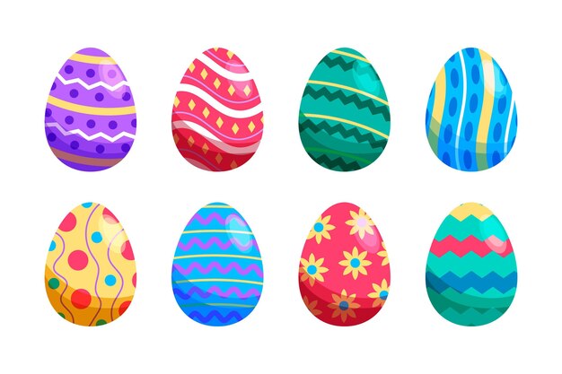 Collezione di uova di Pasqua