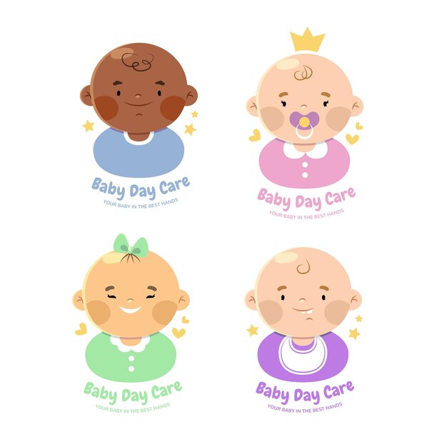 Collezione logo bambino