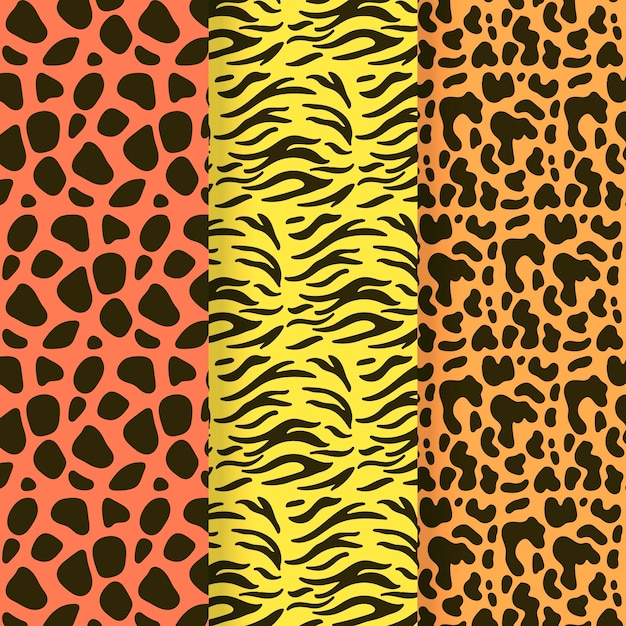 Collezione moderna di motivi animalier \