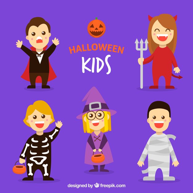 Collezione per bambini di Halloween
