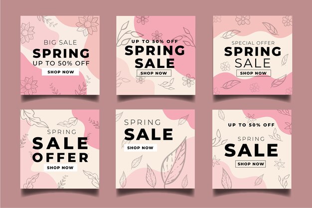 Collezione post vendita instagram primavera