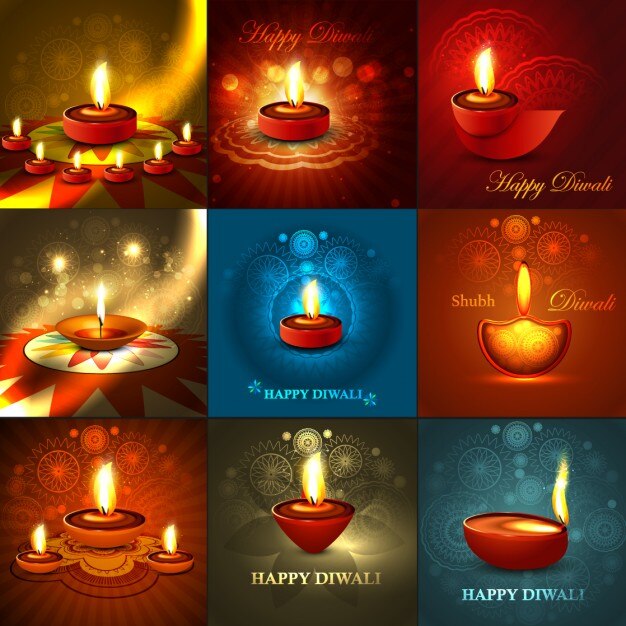 Collezione saluti Diwali